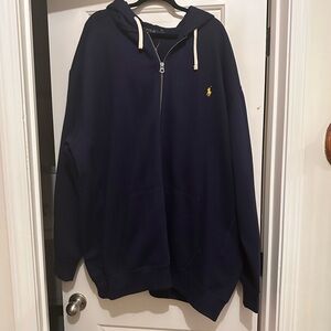 Polo Ralph Lauren Dark Blue Zip-Up hoodie